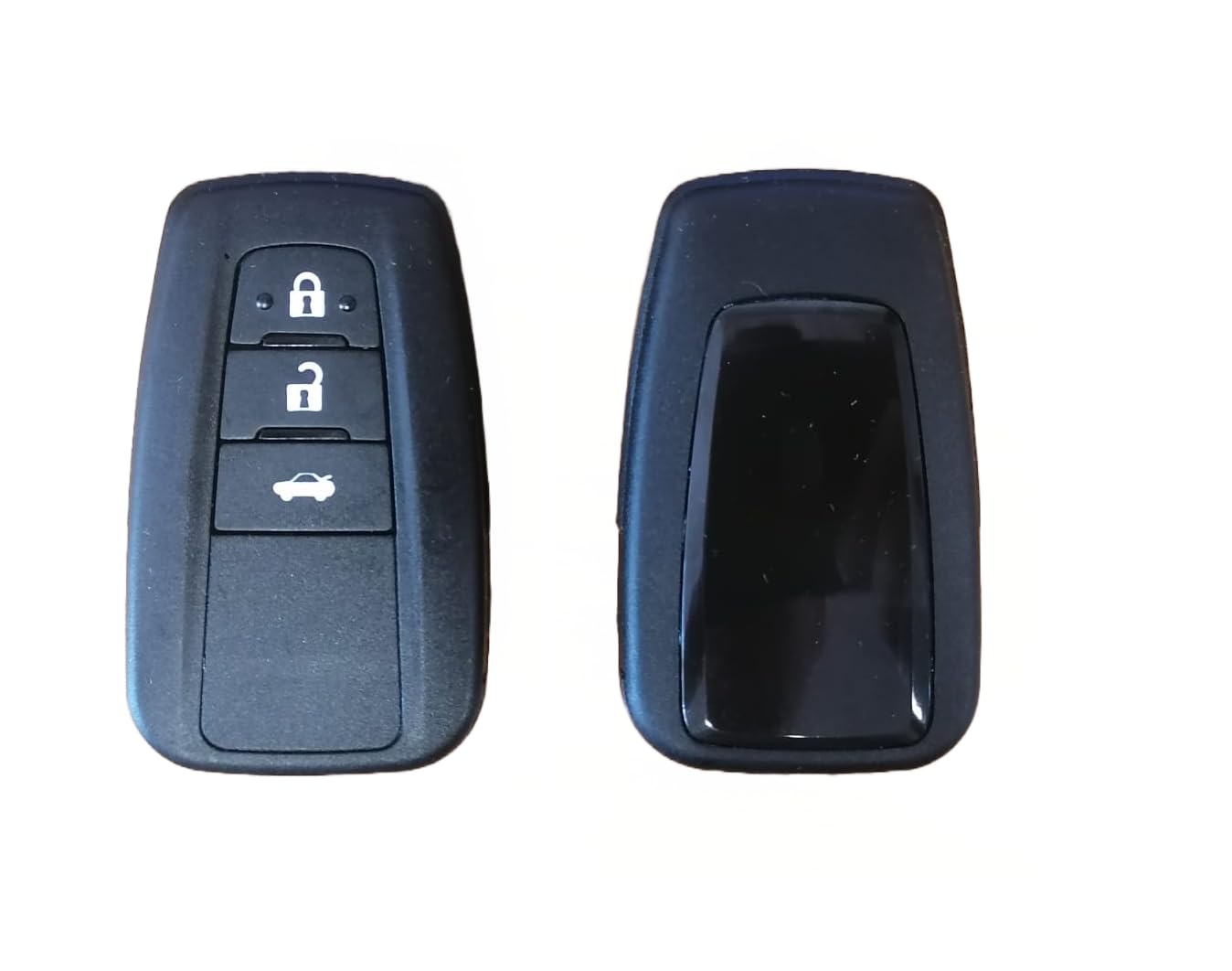 Oulesh Guscio Chiave Telecomando per Toyota Corolla Camry Highlander RAV4, guscio chiave pieghevole pieghevole, guscio telecomando vuoto, lama 2BT TOY40