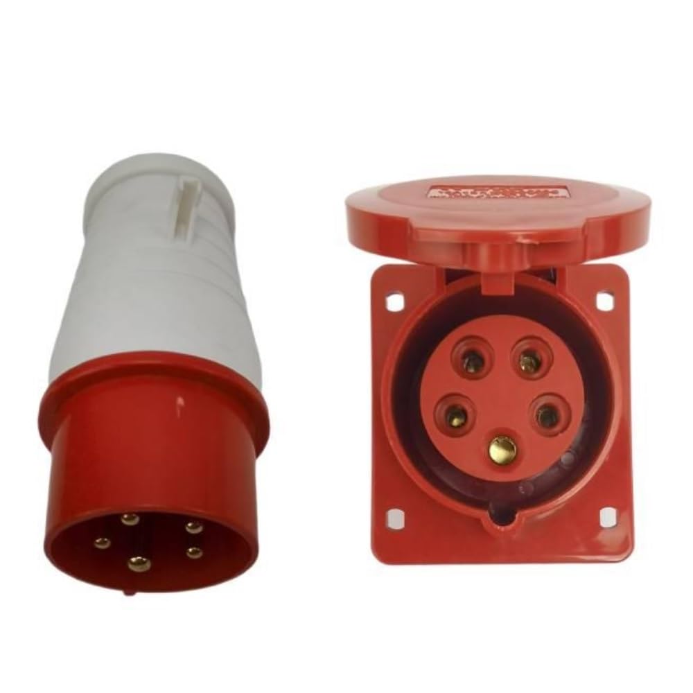 Prise pour générateur 3KW 5KW 6,5KW 8KW triphasé 5 trous