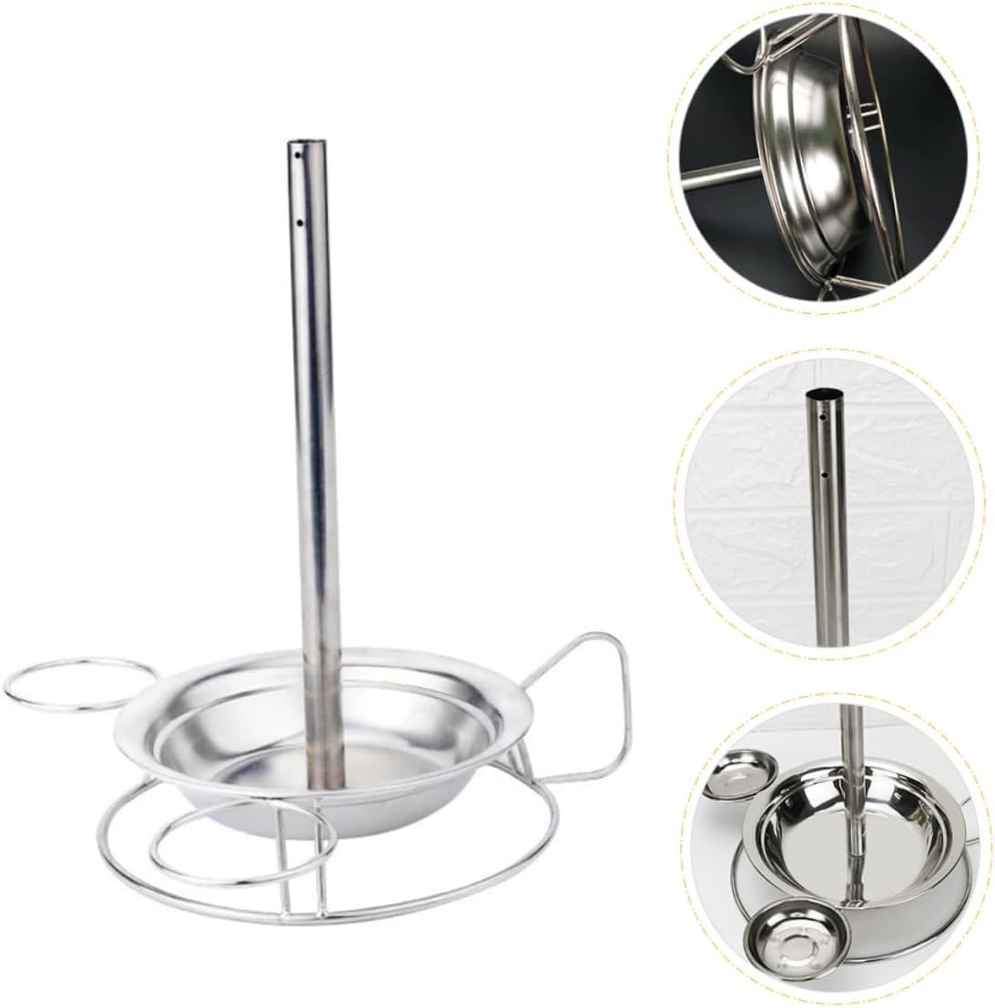 Cabilock Roast Rack for Outdoor Chicken Grill Oven Roaster Rack Stainless Steel Easy to Clean