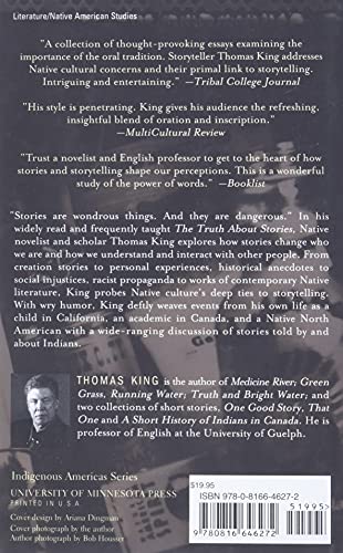 The Truth About Stories: A Native Narrative (Indigenous Americas) #TOP1