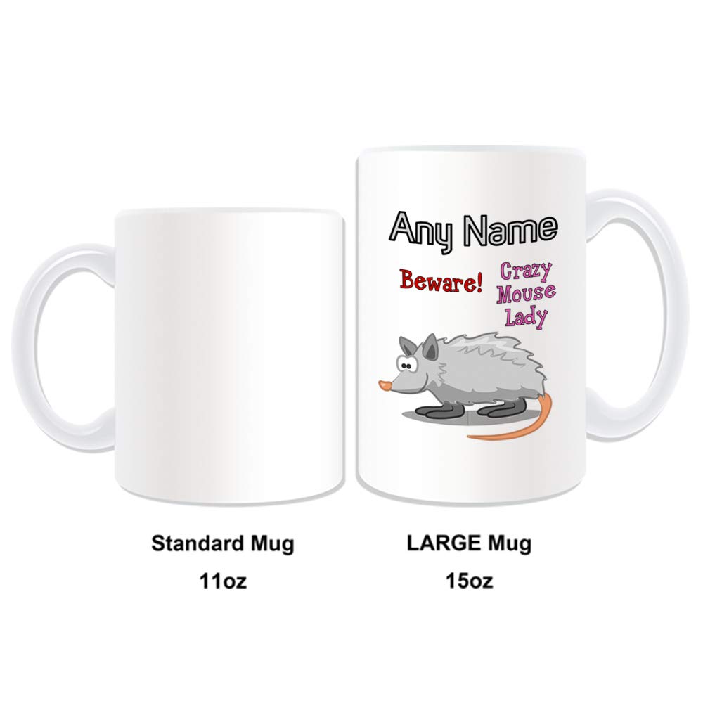 Tazza Vixar Crazy Cat Lady - Ceramica 330ml Bianca Con Sarcasmo