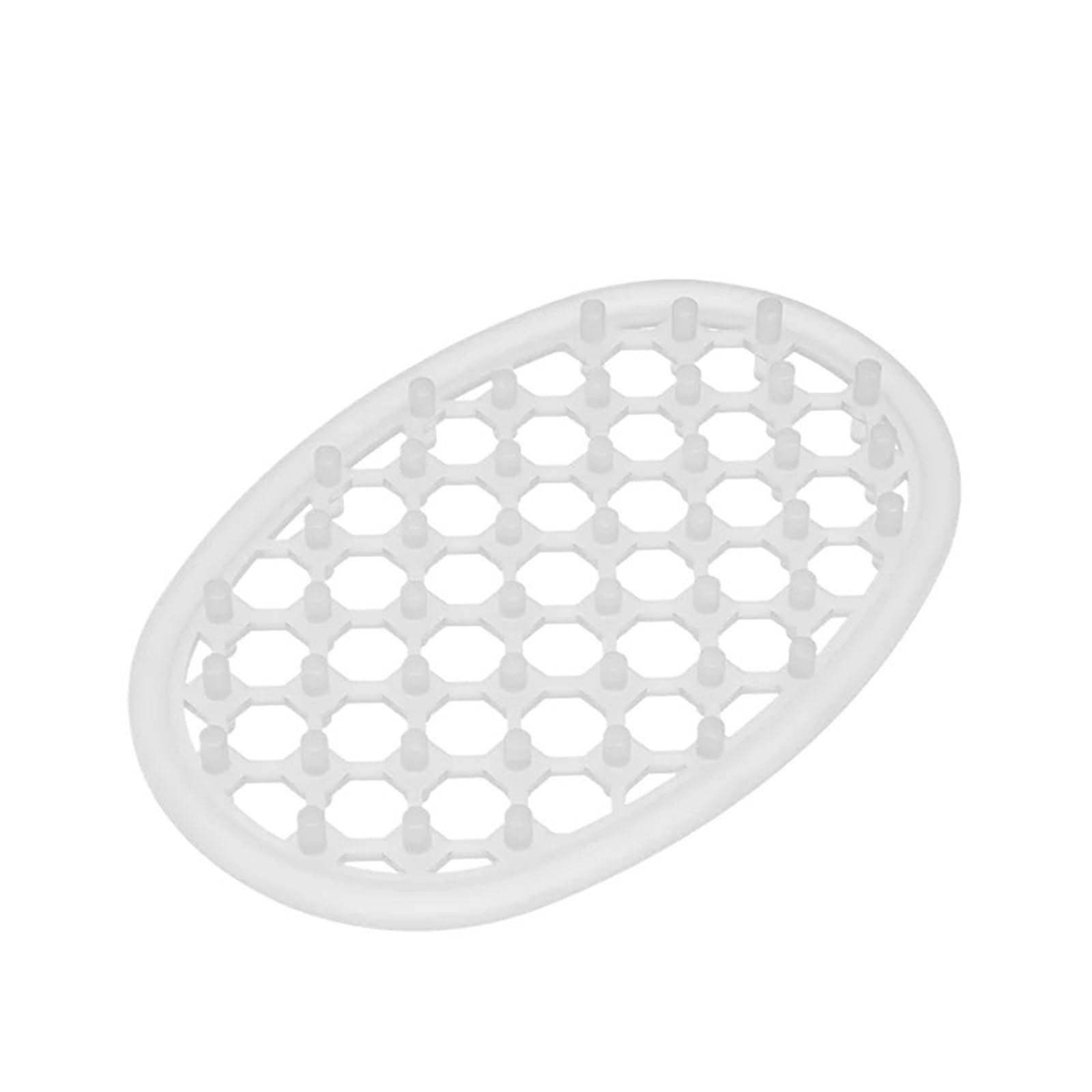 Jabonera portátil para la Ducha, 4 Uds Caja de jabón Silicona Estante baño sin Almohadilla Drenaje Perforada Multicolor(Mixed Color)