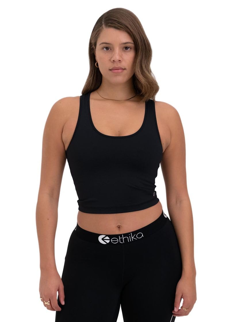 Sujetador de línea larga transpirable color negro lencería mujer 4