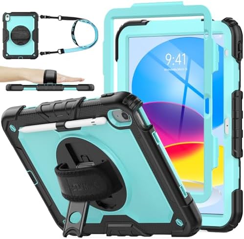 Custodia Rotante Per Ipad (A16) 11A/10A Generazione (2025/2022) Con - Foto 5