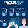 Imako Moldable Fitting Beads - Use for Any Fake Teeth - Made in USA