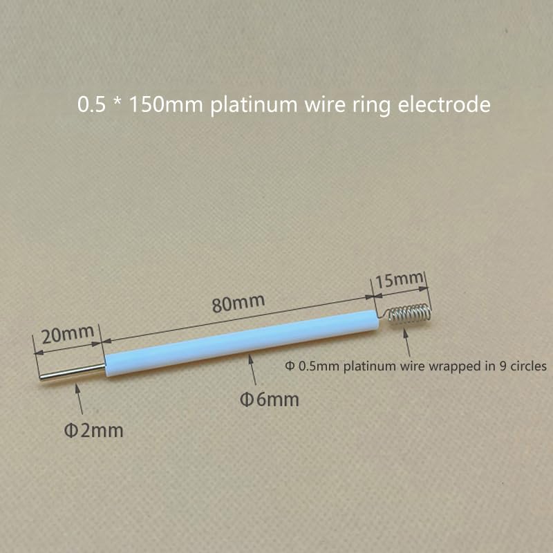 Platin-Drahtring-Elektrode Platin-Draht-kreisförmige Elektrode (0,5 x 150 mm)