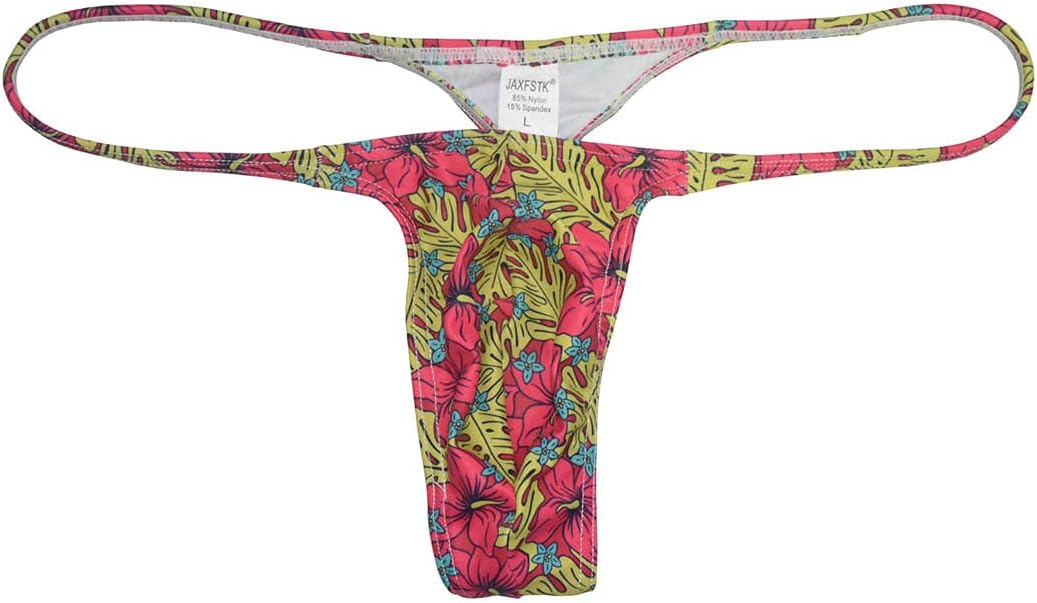 OROCOJUCO Sexy Men's Posing Micro Bikini Thong Underwear Slim Cut Swim G-string Hipster Tangas