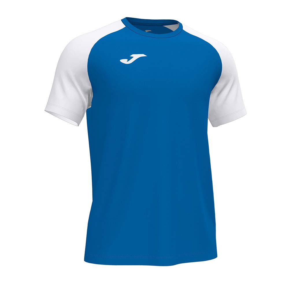 Joma Men's Short Sleeve T-Shirt - 7XS - 2XL - Academy IV Royal White