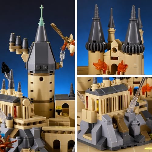 Image of Vziimo Magic Castle Building Set, Education Architecture Building Blocks Kit, Collectible Castle Model Toys for Adults Teens Fans 14+ (564Pieces)