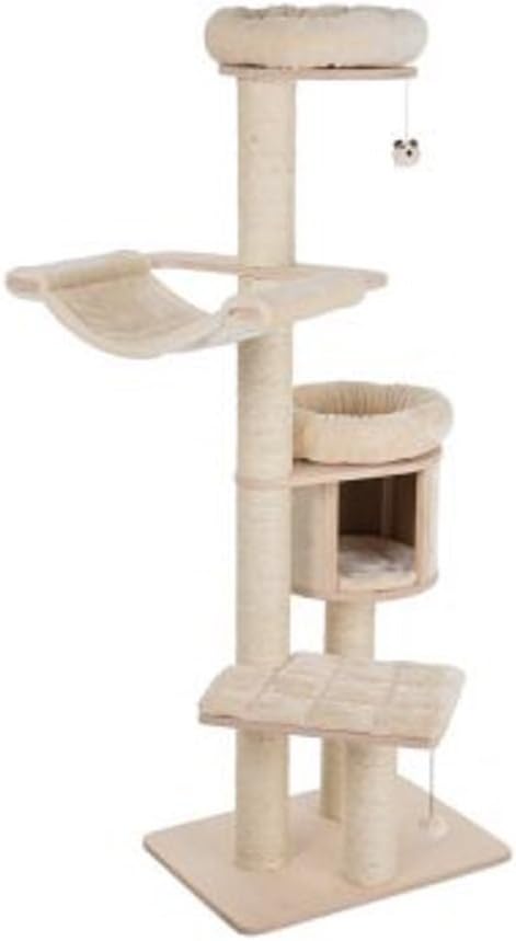 Natural Paradise Cat Tree Cream XL Compact
