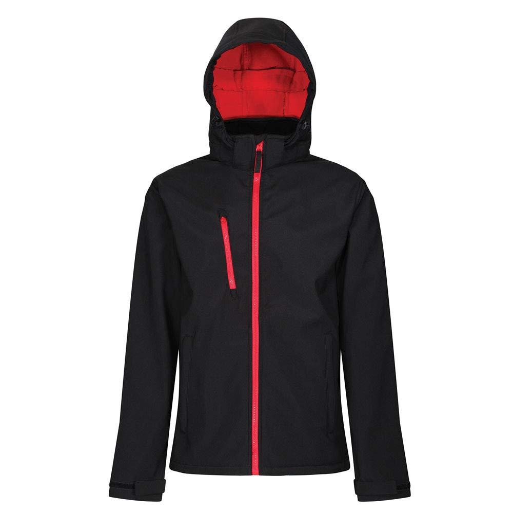 Regatta Professional Men's Venturer 3 Layer Printable Hooded Softshell Jacket