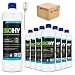 Produktbild BiOHY Profi Fensterreiniger (9x1l Flasche) + Dosierer | Glasreiniger Konzentrat, ideal für alle FENSTERSAUGER | Streifenfreie Reinigung von Glas-, Fenster- & Spiegelflächen