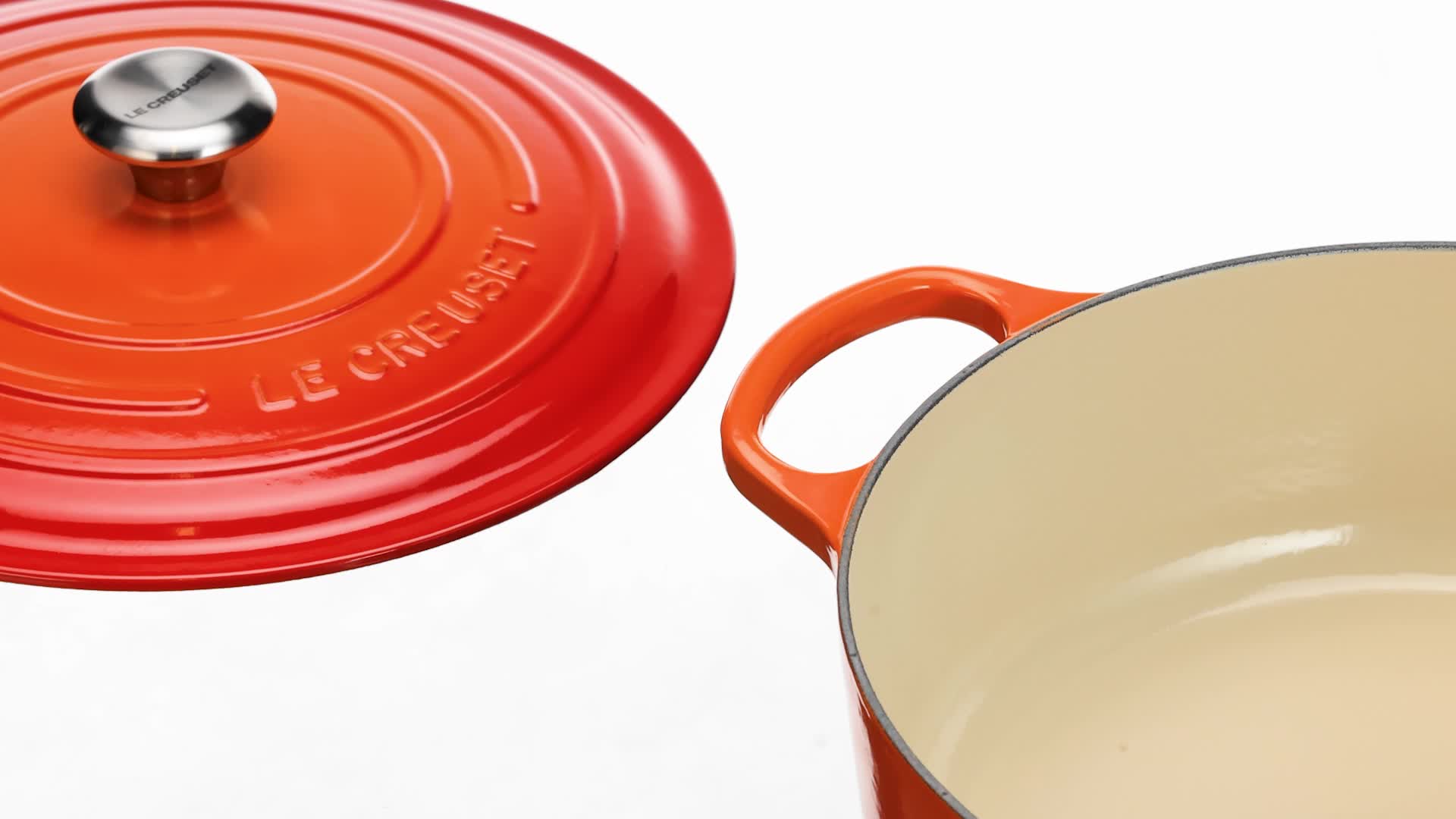 Invicta - Cocotte et Caquelon (2) - Fonte émaillée