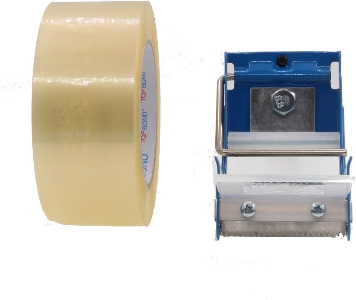 Dispenser per nastro adesivo, Distributore di nastro magico da tavolo - Macchina confezionatrice manuale for un taglio e una sigillatura facili