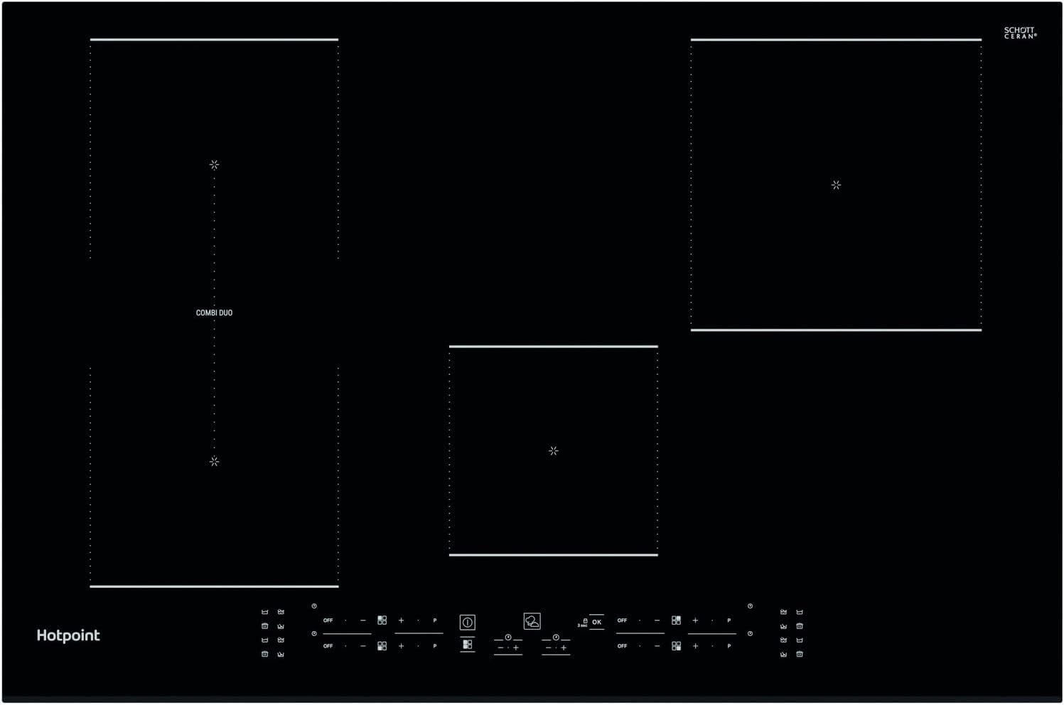 Hotpoint Induction Hob TB 3977B BF