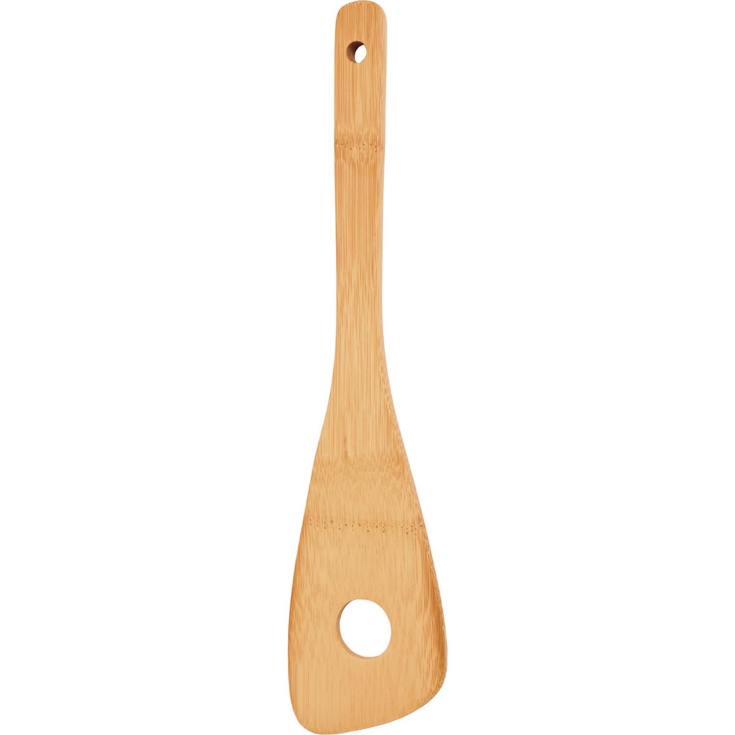 Natural Bamboo Slotted Cooking Spatula