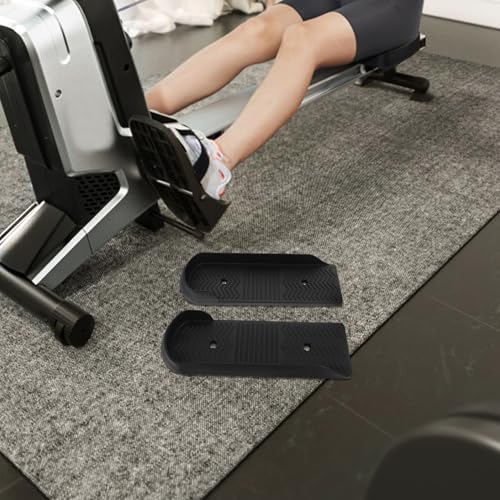 Pédales pour rameur antidérapantes et ergonomiques pour le sport
