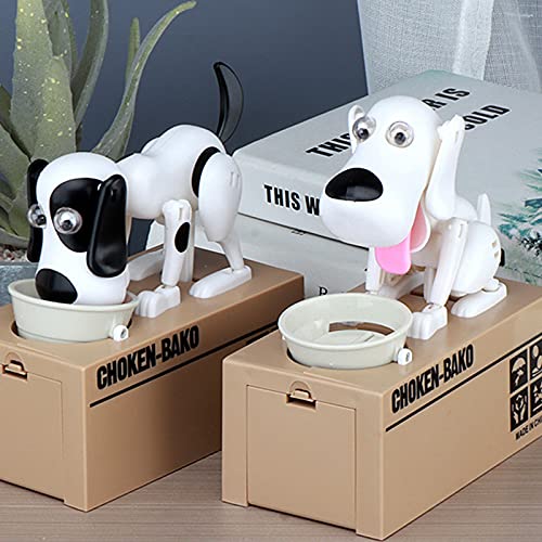 Frdun Hungry Dog Piggy Bank,Little Dog Puggy Bank