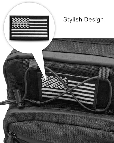 Bolsa impermeable para manillar de motocicleta con almacenamiento universal, compatible con Harley Dyna Street Bob FXBB Softail Sportster, bolsa frontal para horquilla con cremallera miniatura 5