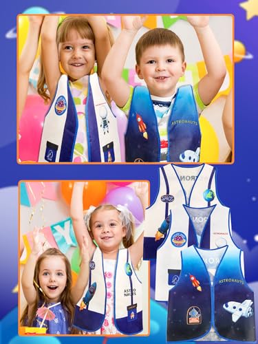 Disfraz de Chaleco Astronauta para Niños 4 Piezas miniatura 4