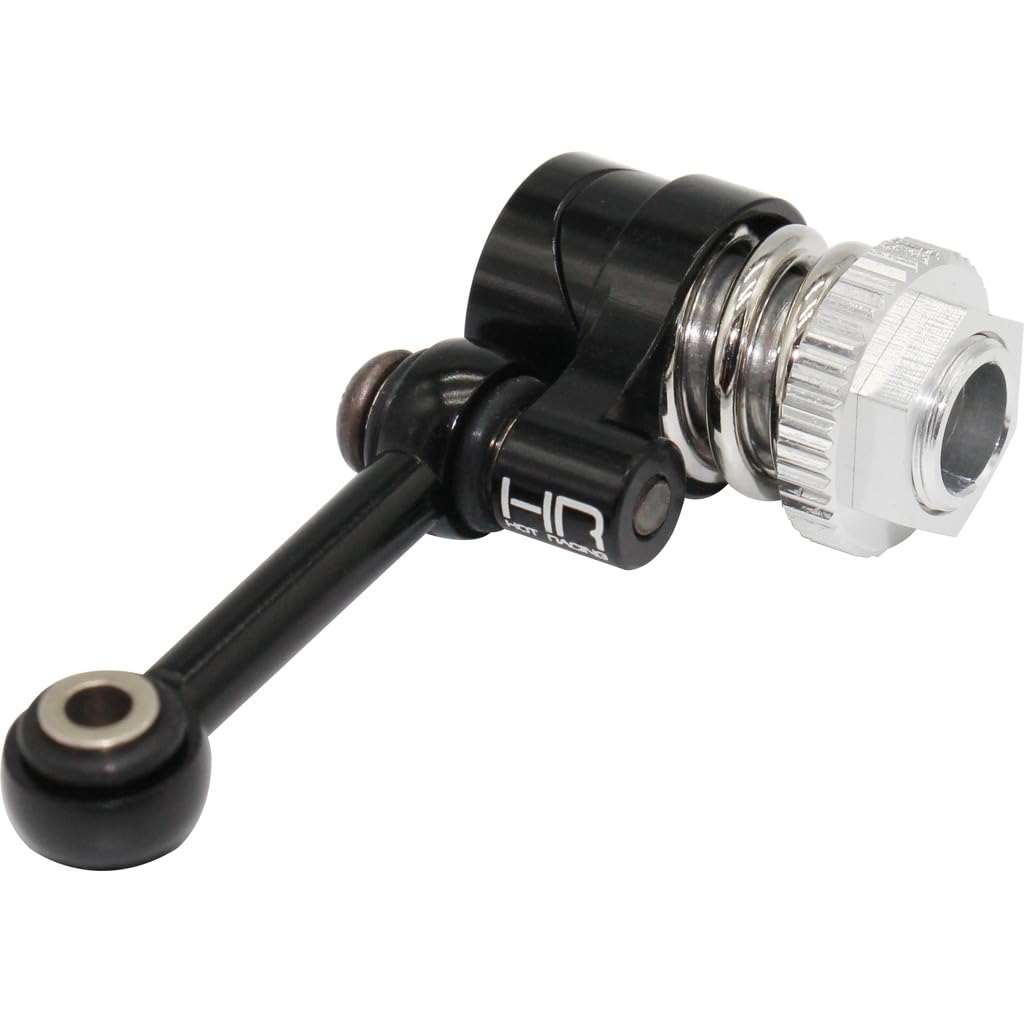 Dirección de aluminio HD Hot Racing TRF48SH25 y brazo servo 25t para actualizar coche radiocontrol 2