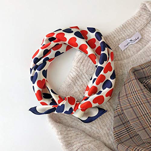 Schal Halstuch Neuankömmling Frühling Herbst Klassisch Hijab Bandana 100% Reiner Seidenschal Foulard Handgemacht 53 * 53 cm Schal Wickel Für Frauen