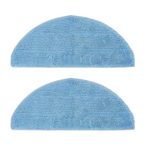 Image of HASTHIP 2Pcs Microfiber Cleaning Cloth Mops for ILIFE A30 Pro Robot Vacuum Cleaner, Replacement Parts Replacement Accessories Reusable Mop Cloths for Wet & Dry Mopping, Cleaning Tools