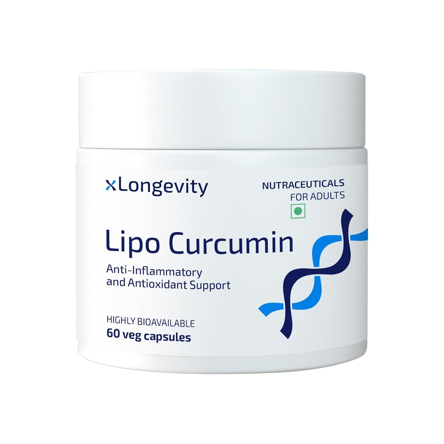 Lipo Curcumin 600 mg Nutrition Tablets | 95% Curcuminoids, Turmeric root extract | 60 Veg Capsules - Men and women-image-34