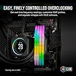 CORSAIR VENGEANCE RGB DDR5 RAM 32GB (2x16GB) 6400MHz CL36-48-48-104 1.35V Intel XMP 3.0 Desktop Computer Memory - Black (CMH32GX5M2B6400C36) - Image 5