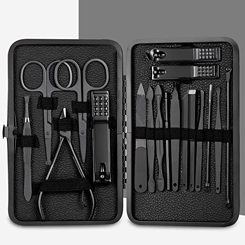 Coupe-ongles et ciseaux à ongles en acier pour kit de pédicure complet - 2