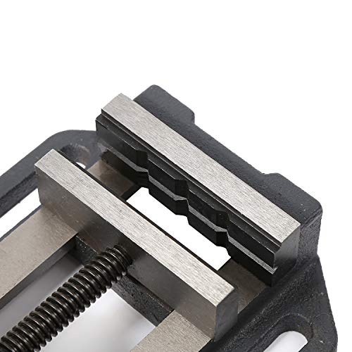 TOPWAY Drill Press Vice 75mm 3 Inch Professional Precision German Type Pillar Bench Drill Vice Clamp for Workshop Milling Machine Machinery Maintenance 403263 4 TOPWAY Drill Press Vice 75mm 3 Inch Professional Precision German Type Pillar Bench Drill Vice Clamp for Workshop Milling Machine Machinery Maintenance 403263 - Image 4