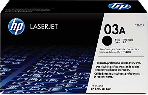 Original Hewlett Packard HP C3903A 03A laser toner cartridge