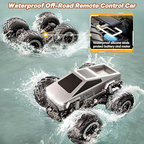 Image of Off Roader Rechargeable Remote Control Car | RC Car Monster Truck | 4 Headlight Modes | Lithium Battery | C-Type Charging | 2.4GHz Remote Controller Race-Ready (Off Road ws - 9221)