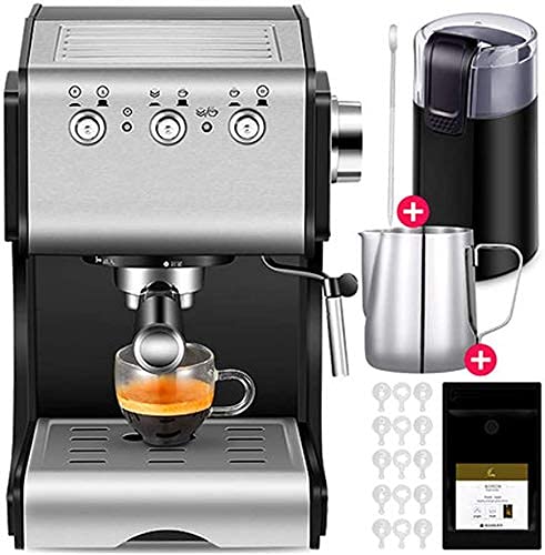 N/Z Home Equipment Kaffeemaschine Home Vollautomatische italienische kommerzielle dampfende schäumende elektrische Mühle…