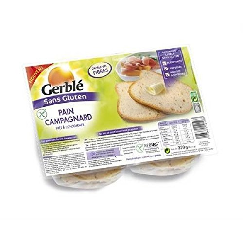 Gerblé Pan Rústico Sin Gluten 350g - (Precio Unitario) -