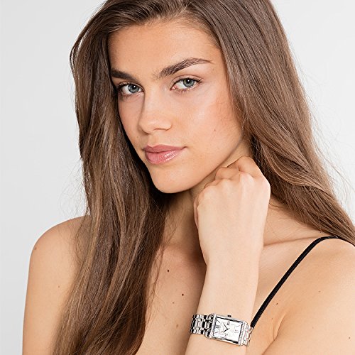 Thomas Sabo Damen-Armbanduhr Analog Quarz Edelstahl WA0231-201-201-32x25 mm – Bild 3