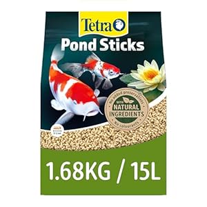Tetra Pond Fish Food Sticks 1.68kg – biologically balanced for pond fish