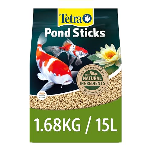 Tetra Pond Fish Food Sticks 1.68kg - biologically balanced for pond fish