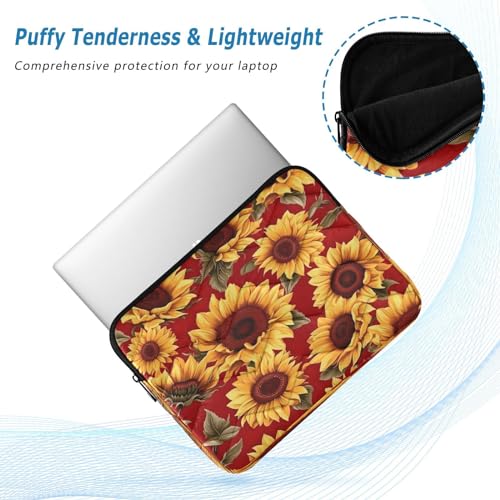 Funda de Laptop 13-14 Pulgadas Impermeable Roja miniatura 5