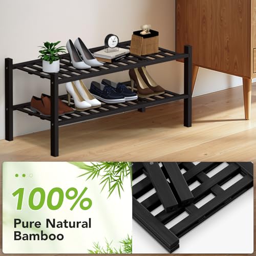 50% off Haddockway Bamboo Shoe Rack with Code MG23ZNU7 - Image 6