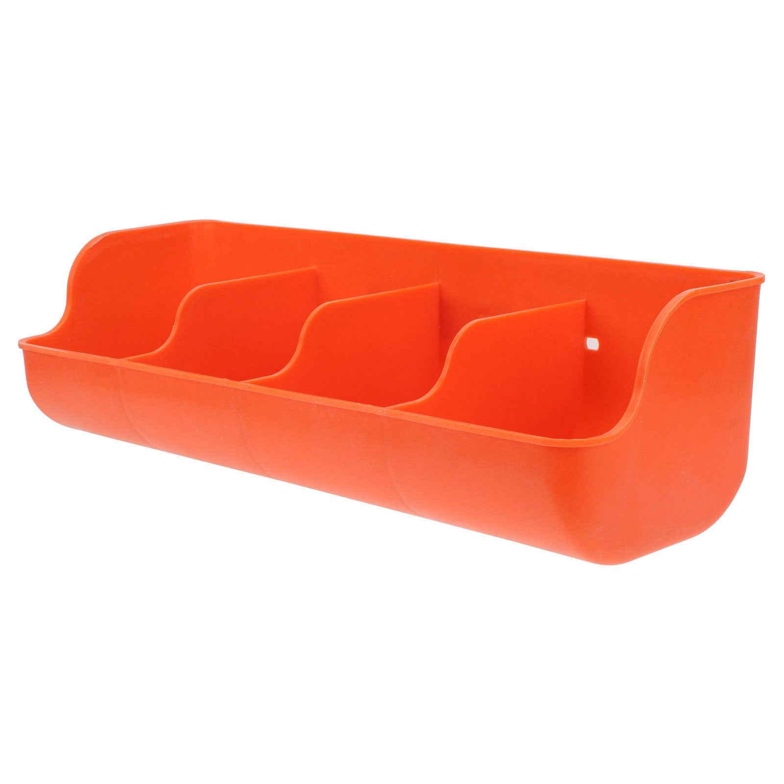 NOLITOY Mangiatoia per Maiali in Plastica 4 Scomparti Facile da Pulire Adatta a Suini Design Robusto in Pp per Allevamenti Suini Stili multipli