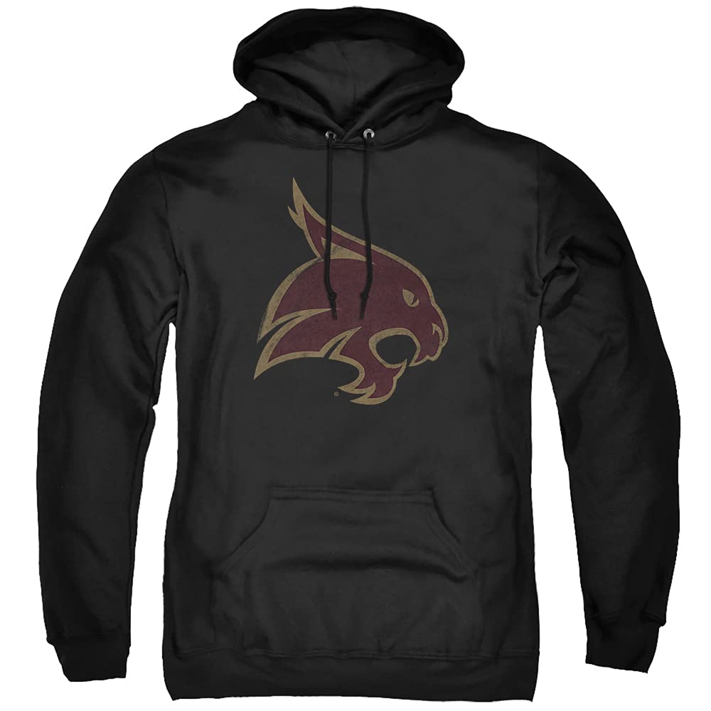 LOGOVISION Official Collegiate Distressed Primary Logo Adult Pullover Hoodie Collection — view 394