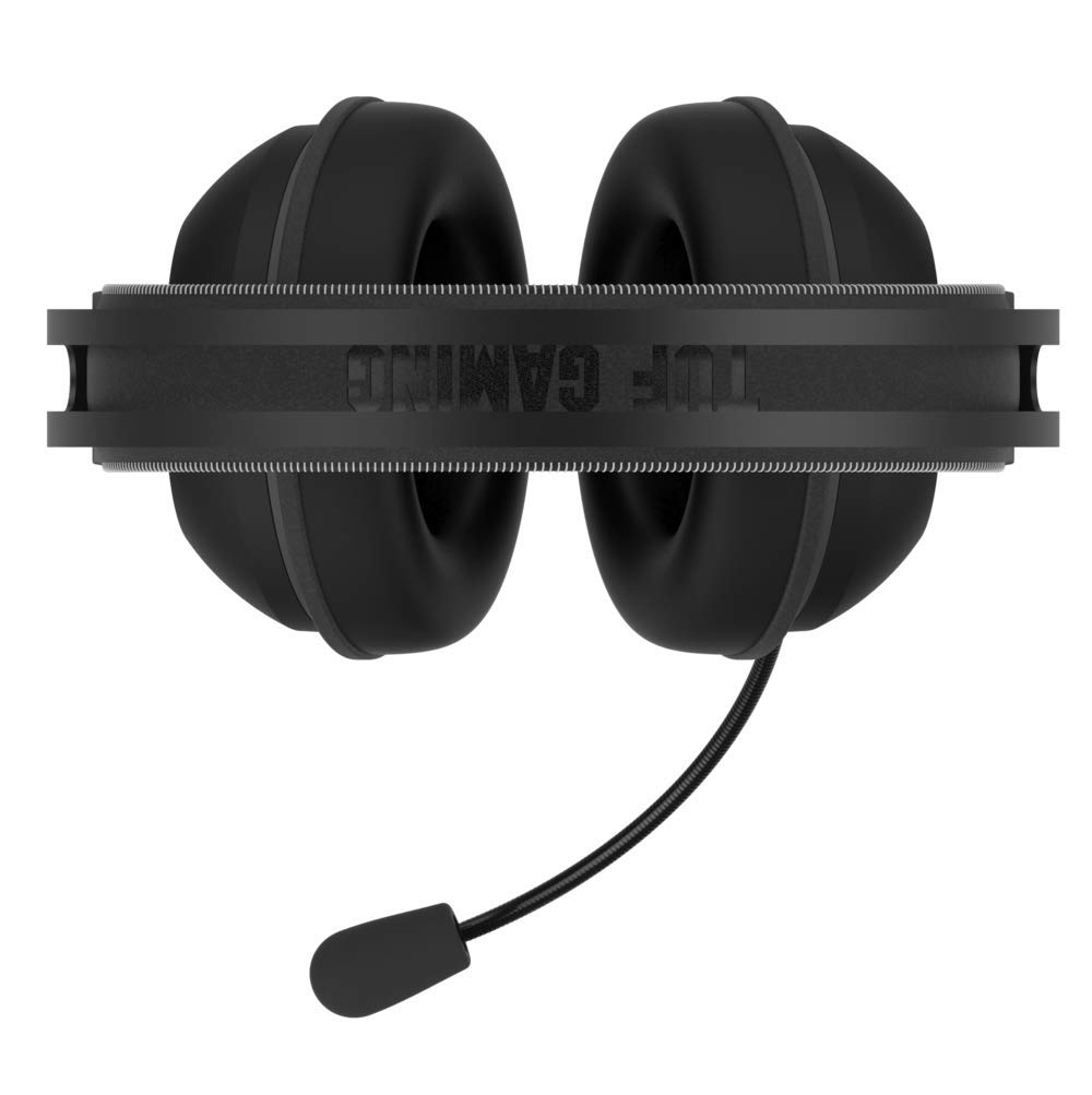 ASUS TUF Gaming H7 Wireless Gun Metal - Auriculares compatibles con PC, Mac y PS4,conexión inalámbrica 2,4 GHz, 15h autonomía, Altavoces Essence de 53 mm, Diadema de Acero Inoxidable, Gun Metal