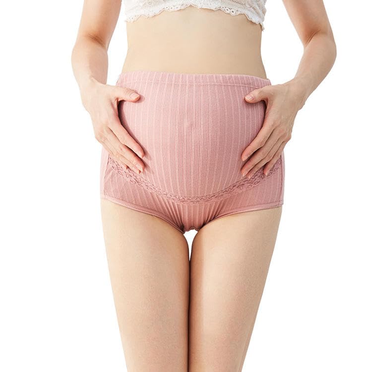 Under Belly Adjustable Button Maternity Underwear Soft Cotton Fit-image-12