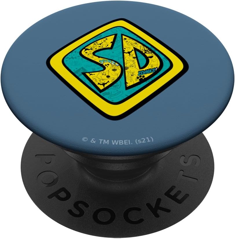 Scooby-Doo Scooby SD Badge PopSockets PopGrip for MagSafe