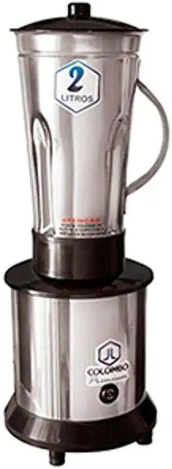 liquidificador industrial 2 litros baixa rotação bivolt - jl colombo