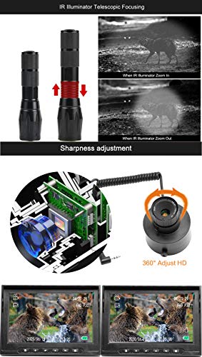 BESTSIGHT Night Vision for Rifle Scope Optic/Hunting Range with Photo,Video,WiFi Streaming