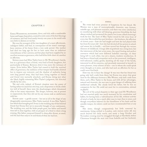Image of Emma by Jane Austen | Classic Literature | Unabridged & Complete (384 Pages) | Paperback Edition with Premium Cover | Fiction Novel for Readers of All Ages (Classic Novels)