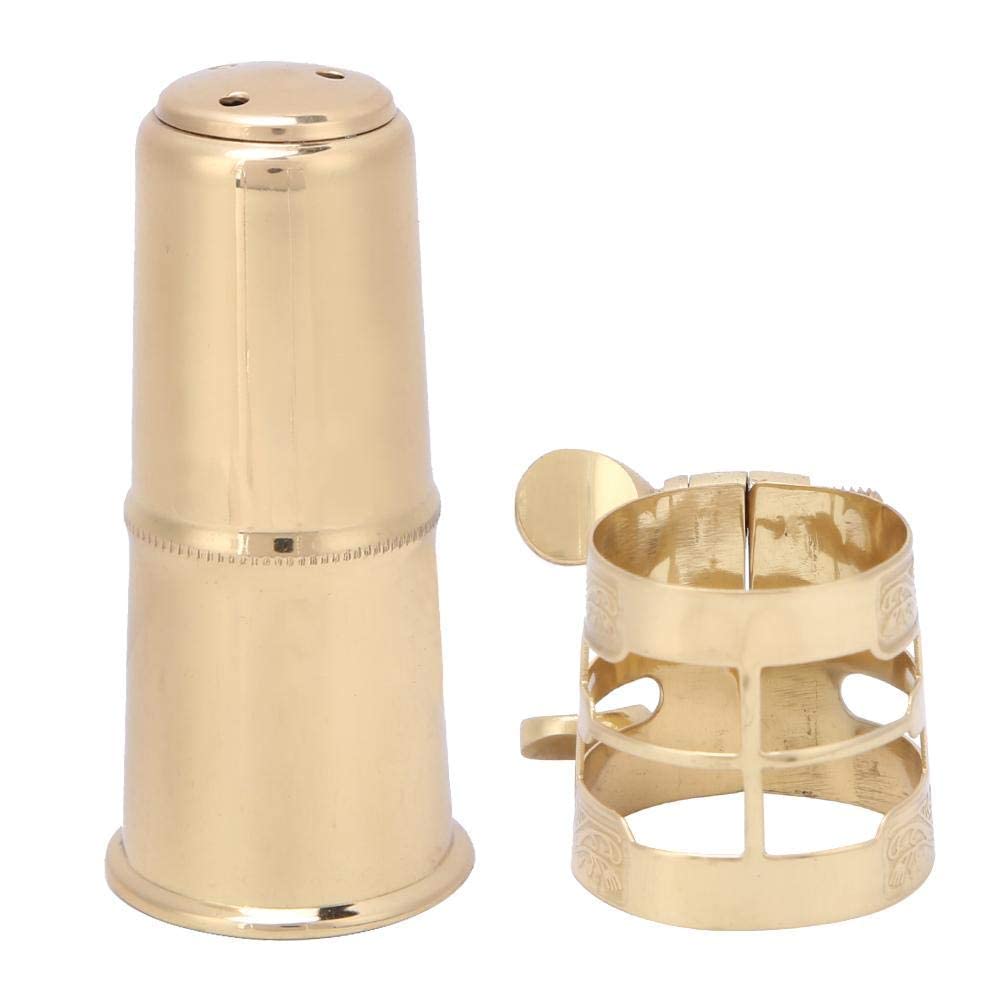 Kit sassofono contralto in ottone con legatura per bocchino per accessori per sassofono Fascetta Bocchino Sax Contralto
