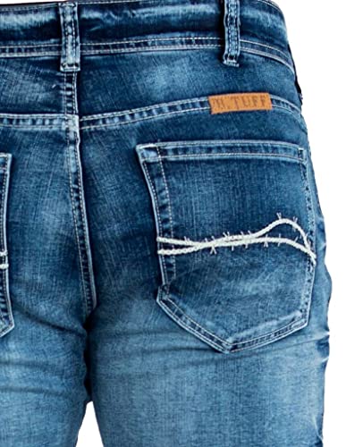 B. Tuff Western Jeans Mens Casey Ii Bootcut Mid Rise Med Mcasii4